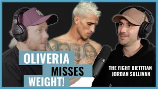 Fight Dietitian Explains How & Why Charles Oliveira MISSED WEIGHT and got STRIPPED OF UFC Title!
