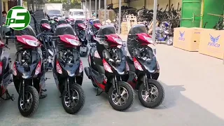 Our electric scooter and motorcycle manufacture factory in China