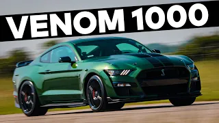 1000 HP Shelby GT500 Sounds FEROCIOUS! // VENOM 1000 by HENNESSEY