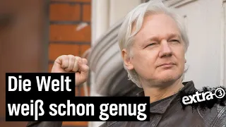 Der Fall Julian Assange - Mehr Plot-Twists als GZSZ | extra 3 | NDR