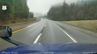 BigRigTravels LIVE | near Shasta Lake to Orland, CA (3/22/23 9:05 AM)