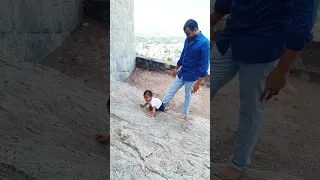 How Siri climbs Fort 😂😂 funny baby videos