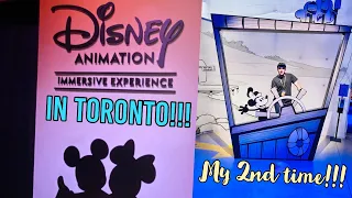 My 2nd Immersive Disney Animation Visit in Toronto (June 2023 Vlog!!!)