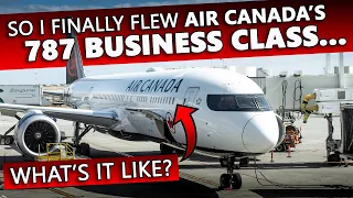 So I Finally Flew Air Canada's 787 Business Class...