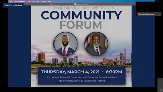 District 9 Town Hall with Mayor Randall Woodfin and Councilor John Hilliard