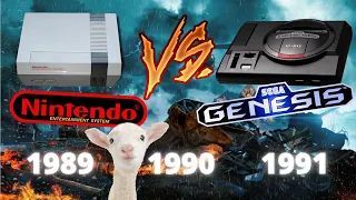 NES Vs  Sega Genesis