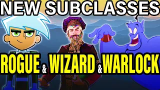 Davvy Talks About the NEW Rogue, Warlock, and Wizard Subclasses!