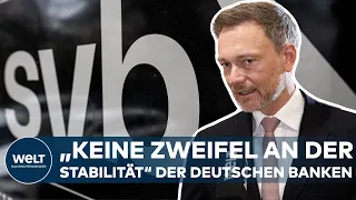 PLEITE DER SVB: Finanzmärkte reagieren mit Verlusten - Lindner gibt Entwarnung für Deutschland