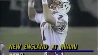 Patriots vs Dolphins 1991 Week 11