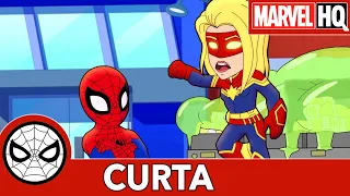 Marvel Aventuras de Super-Herói | Nublado Com Possibilidade de Sorrisos