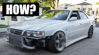 I Can't Believe This INSANE Fitment Worked - Toyota Chaser Dialed 👌