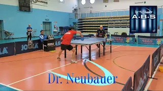 Dr. Neubauer A-B-S Anti-Spin | Table Tennis Championship Match