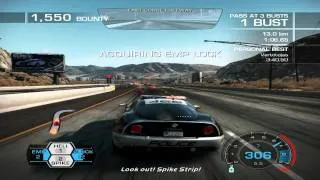 Need For Speed: Hot Pursuit Gameplay ( Alfa Romeo 8C Competizione Police Car  ) [ PC HD ]