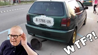 Loud Exhaust Sound Battle | Worst Tuning Car modification 😃 Loudest  exhaust sound!