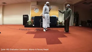 Quran Hifz Graduation Ceremony: Atlanta Al-Farooq Masjid