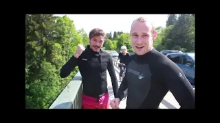 Cliff Jumping Bayern Juni 2020 17m & 26m (schlechte Qualität)