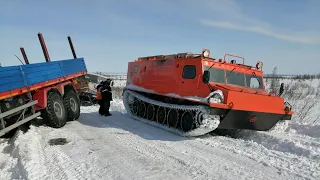 Вездеход марал. "Дорога" на Бованы.