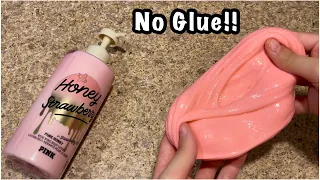 LOTION SLIME!! 🧴🤍 How To Make EASY NO GLUE Lotion Slime!!