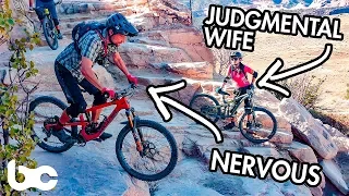 THIS TERRAIN MAKES ME NERVOUS | Riding Horsethief Bench!