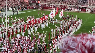 Alabama Football 2022 AC/DC Thunderstruck Entrance at Bryant-Denny Stadium