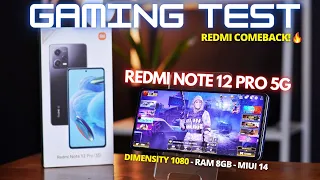 REDMI MAKIN PANAS! 🔥 GAMING TEST Redmi Note 12 Pro 5G Indonesia, Performanya MANTAP!