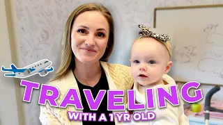 TRAVELING WITH A 1 YEAR OLD! - What I'm Bringing To NYC ✈️