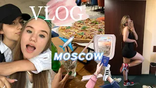 ✈️УЛЕТЕЛИ С ПОДРУГОЙ ОДНИ В МОСКВУ/vlog❤️