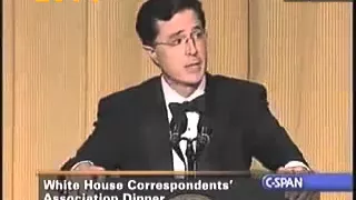 Colbert Roasts Bush - 2006 White House Correspondents Dinner HD