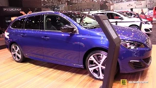 2016 Peugeot 308 SW GT - Exterior and Interior Walkaround - 2016 Geneva Motor Show