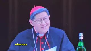 WATCH CARDINAL TAGLE powerful message for priests
