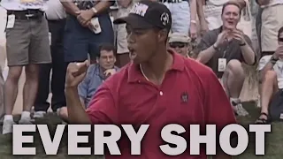 Tiger Woods 1996 US Amateur Championship | Every Shot Back Nine + Playoff