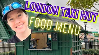 LONDON TAXI HUT FOOD MENU REVIEW || MY HUSBAND’S FAVORITE ITEM ON THE MENU || UNIVERSAL ORLANDO