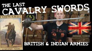 The Last Cavalry Swords: British Army & Indian Army Cut vs Thrust