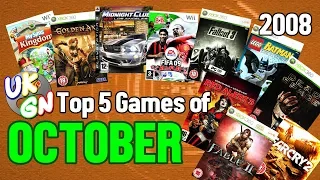 UKGN Top 5 Games of October 2008