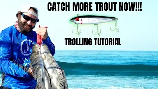 The EASIEST way to catch BIG Speckled Trout!!! (Slow Trolling TUTORIAL)