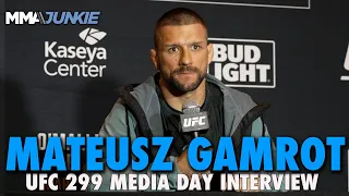 Mateusz Gamrot Not Downplaying Opportunity to Fight Former Champion Rafael dos Anjos | UFC 299