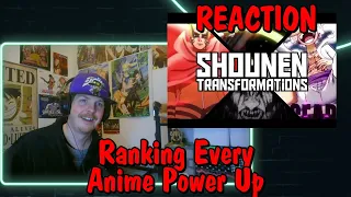 Ranking EVERY Anime Power-Up REACTION