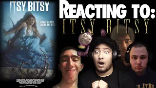 Reacting To Scary Giant Spider Horror Movie "Itsy Bitsy" w/ Friends (Funniest Moments)