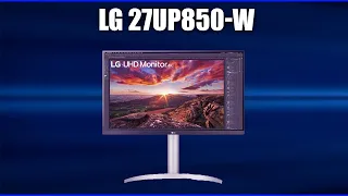 Монитор LG IPS [27UP850-W]