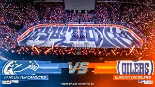 Vancouver Canucks vs Edmonton Oilers Game 6 Round 2 Playoffs NHL 24 Gameplay