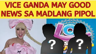 VICE GANDA MAY GOOD NEWS SA MADLANG PIPOL