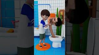 "Nomi vs Skibidi Toilet (Bing Chilling) 🚽👊😂 #animation #funny