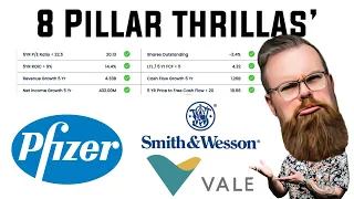 Three 8 PILLARS STOCKS | SWBI, Vale, PFE | Best Stocks To Buy Now?| 8 Pillar Stock Analysis