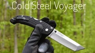 Нож Cold Steel Voyager tanto large. Обзор + разборка и сравнение