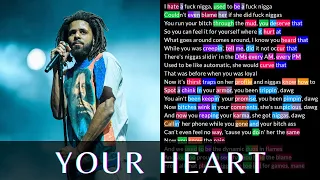 J. Cole verse on Your Heart | Rhymes Highlighted