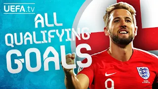 All ENGLAND GOALS on their way to EURO 2020!