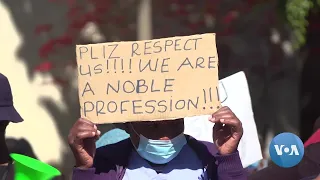 Zimbabwe Teachers, Health Workers on Strike to Demand Payment in US Dollars