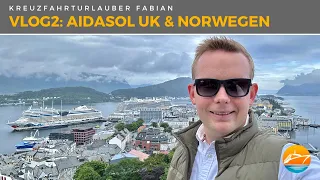 Mit AIDA besondere Häfen erkunden: Aberdeen, Shetland & Ålesund - VLOG2 AIDAsol Nordeuropa