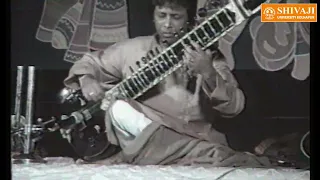 Rajarshi Shahu Mahotsav 1997 | Ustad Shahid Parvez | Raga - Rageshri | Part 1