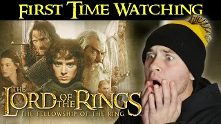 FIRST TIME WATCHING *LORD OF THE RINGS*: THE FELLOWSHIP OF THE RING (2001) | MOVIE REACTION